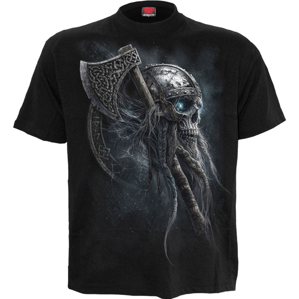 Spiral - Viking Rampage Mens Tshirt - Black